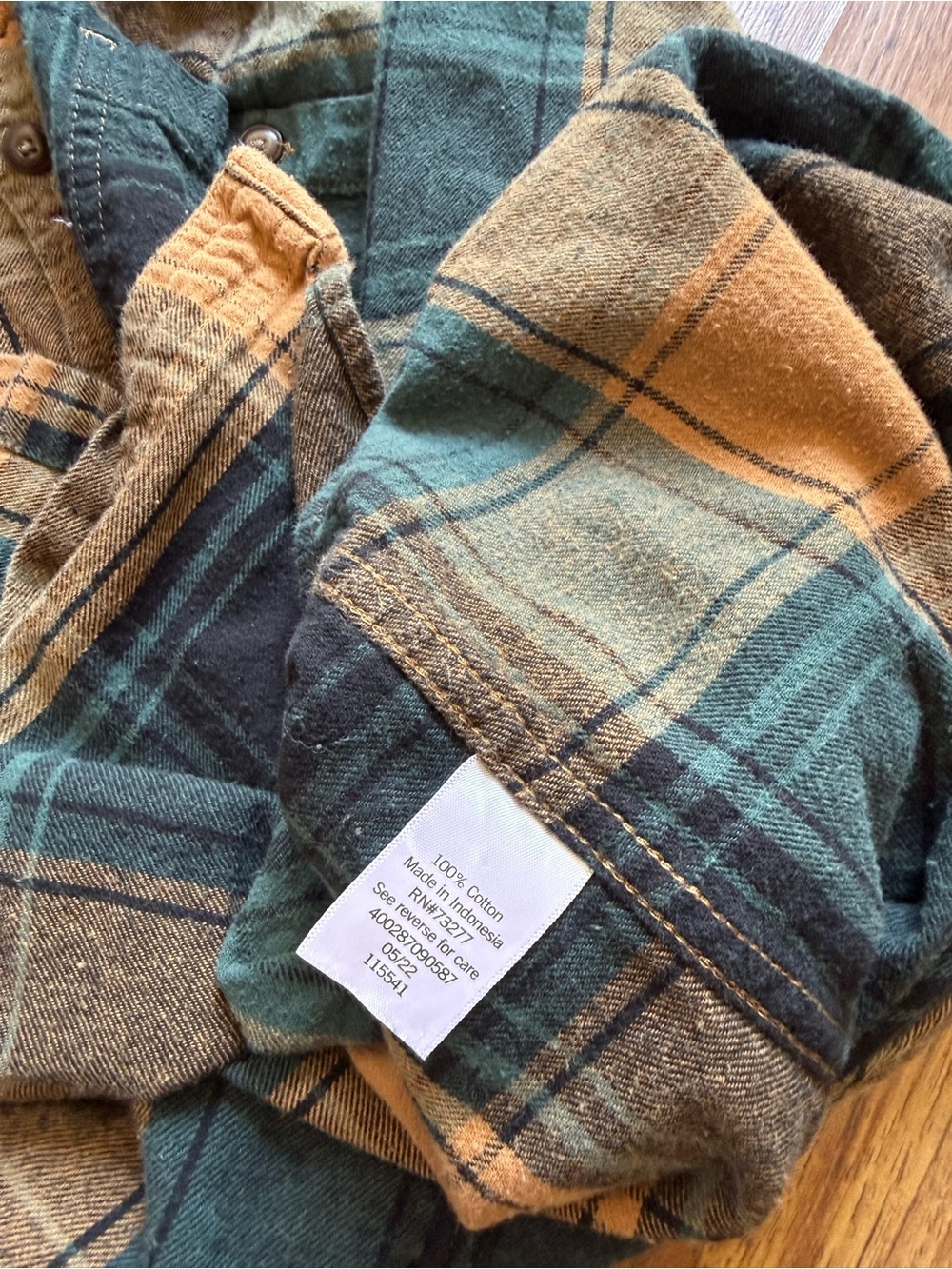Sonoma Teal & Yellow Plaid Button-Down Shirt - Picture 8 of 12